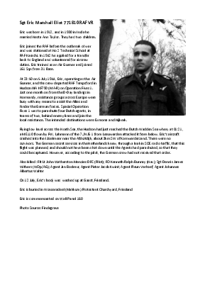 A preview of a PDF biography for Eliot, Eric Marshall